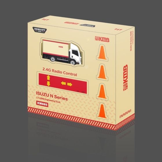 1:72 RC Licensed ISUZU N Series - KMB Engineering Truck