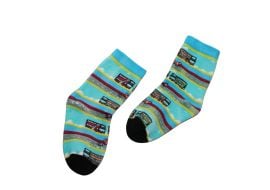 Kids' Socks - one colour (16-18 cm) (KMB in Pixelland)