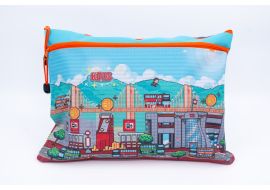 Zipper Document Bag (KMB in Pixelland)