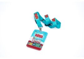 KMB Card holder - Blue (KMB in Pixelland)