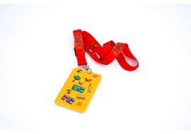KMB Card holder - Yellow (KMB in Pixelland)