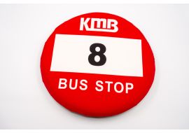 Bus stop seat cushion 