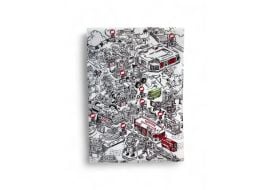 KMB X Angry Angry A4 folder