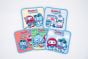 Set of 5 Mini Towel (KMB with Hangyodon)