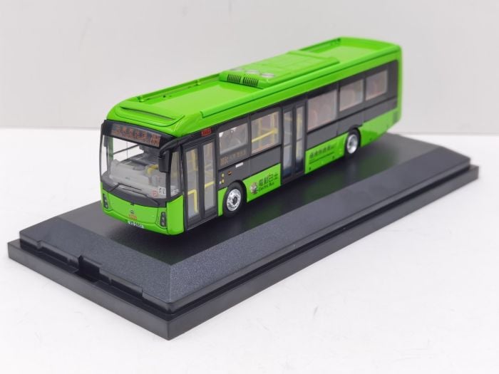 1:76 模型 - 比亞迪K9R順豐電動巴士十二米 (路線203C) 