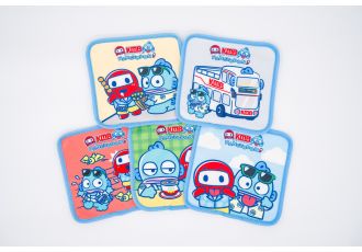 Set of 5 Mini Towel (KMB with Hangyodon)