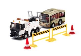 Qbus 套裝  (丹尼士達智歐盟第五代環保巴士十點四米 & 世冠拖車)