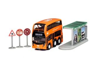 QBUS 套裝 (丹尼士歐盟第六代環保巴士十二點八米 + 新式車站套裝)