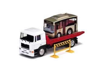 1:64 MODEL - Volvo B7RLE MCV Euro IV 12M and Flated Tow Truck Set  (RT.72A)