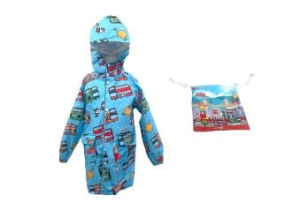 Kids' rain coat (KMB in Pixelland)