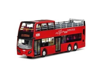 1:64 MODEL - DENNIS ENVIRO500 MMC TURBO EURO V 12M (RT.HK1-red bus)