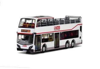 1:64 MODEL - DENNIS ENVIRO500 MMC TURBO EURO V 12M (RT.HK1-white bus)