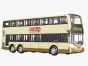 1:100 Alexander Dennis Enviro500 remote gold bus