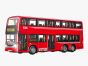 1:100 Alexander Dennis Enviro500 remote red bus