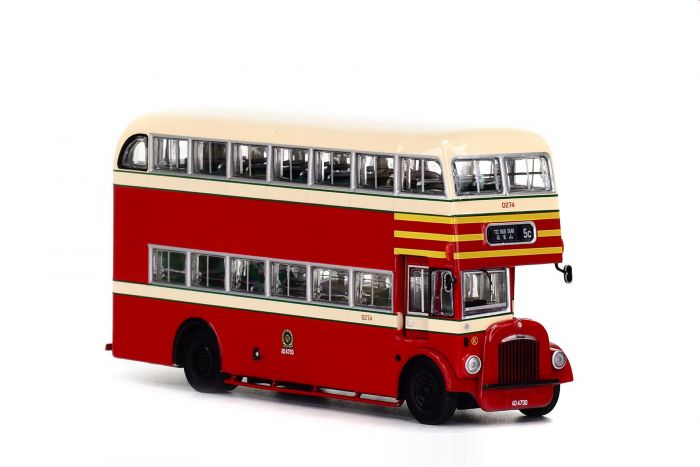 1:76 模型 - 九巴丹拿C型「三劃黃」巴士 (路線 5C)