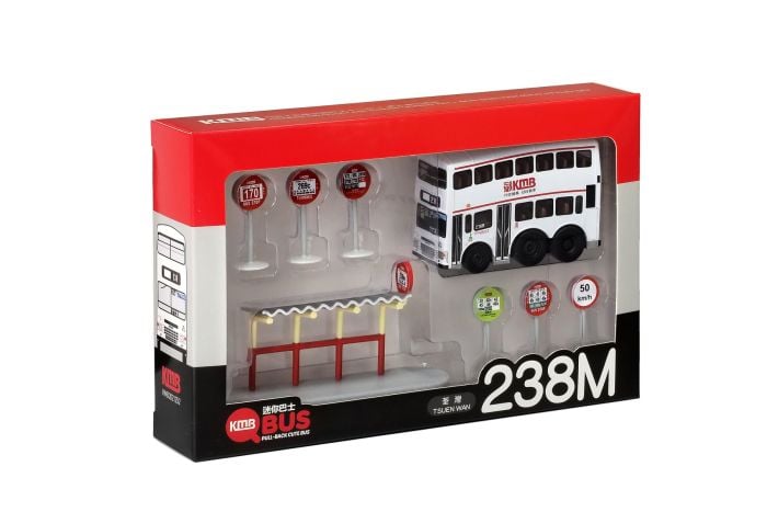 QBUS 套裝 (丹尼士巨龍空調巴士十一米+舊式車站) 路線:238M 