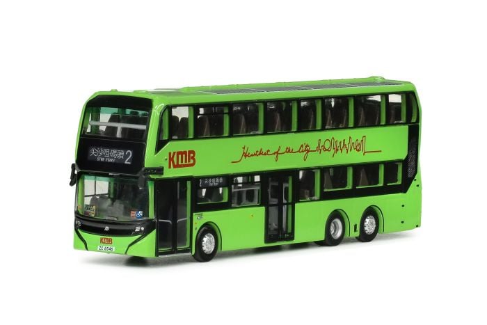 1:120模型 - 丹尼士ENVIRO500EV電動巴士十二米 (路線2)