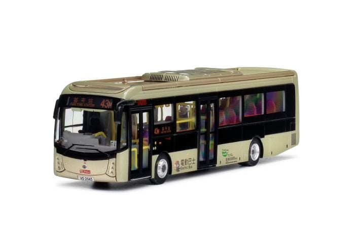 1:76 MODEL - BYD K9R GEMILANG ELECTRIC BUS 12M (RT.43M)