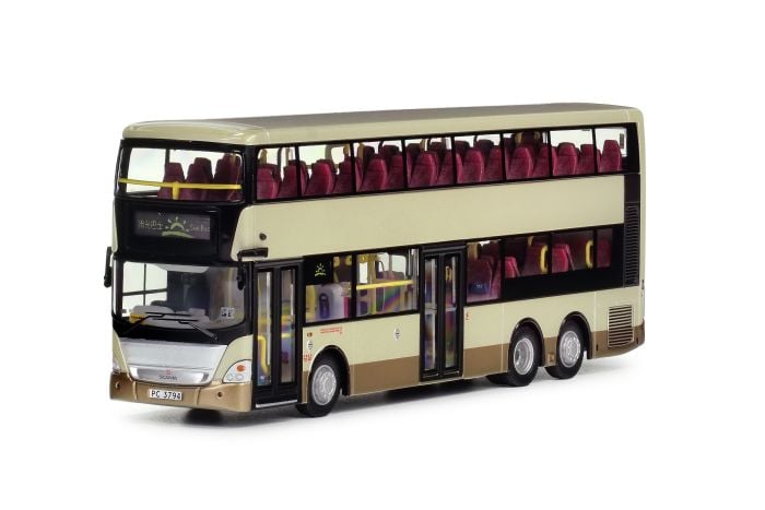 1:76 模型 - 紳佳K310UD歐盟第四代環保巴士十二米 (Sunbus)