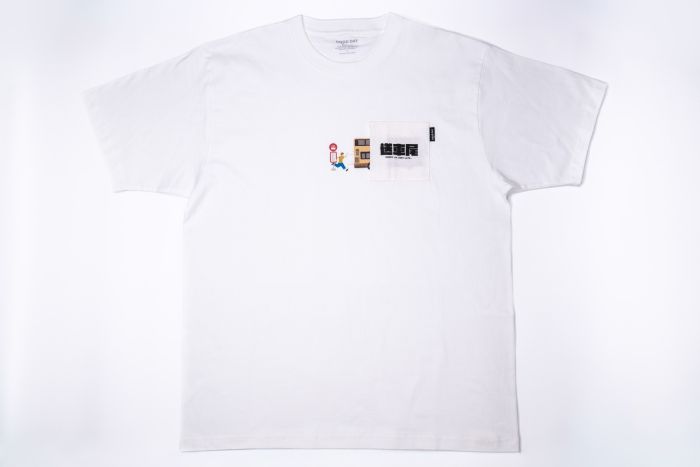 KMB x Good Day Pocket Tee (white)