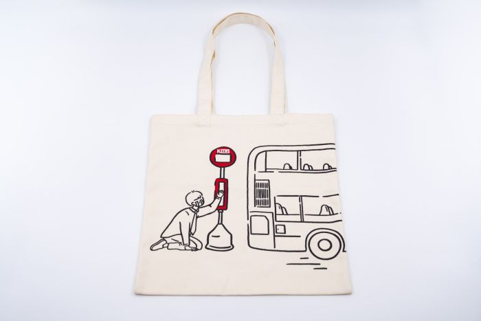 KMB x Good Day Tote bag (white)